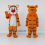 Custom Orange Black and White Tiger Mascot Costume Adult Full Body Suit for Wildlife Events