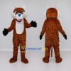 Custom Orange Black and White Tiger Mascot Costume Adult Full Body Suit for Wildlife Events Custom Orange Black and White Tiger Mascot Costume Adult Full Body Suit for Wildlife Events