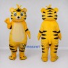 Custom Yellow Black and Cream Tiger Mascot Costume Adult Full Body Suit for Children's Parties Custom Yellow Black and Cream Tiger Mascot Costume Adult Full Body Suit for Children's Parties