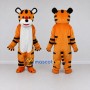 Custom Orange Black and White Tiger Mascot Costume Adult Full Body Suit for Wildlife Events
