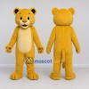 Custom Yellow and Cream Big Cat Cub Mascot Costume Adult Full Body Suit for Wildlife Events Custom Yellow and Cream Big Cat Cub Mascot Costume Adult Full Body Suit for Wildlife Events