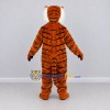 Custom Brown Black and White Roaring Tiger Mascot Costume Adult Full Body Suit for Wildlife Events Custom Brown Black and White Roaring Tiger Mascot Costume Adult Full Body Suit for Wildlife Events