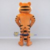 Custom Orange Black and White Tiger Mascot Costume Adult Full Body Suit for Wildlife Events Custom Orange Black and White Tiger Mascot Costume Adult Full Body Suit for Wildlife Events