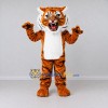Custom Orange Black and White Roaring Tiger Mascot Costume Adult Full Body Suit for Wildlife Events Custom Orange Black and White Roaring Tiger Mascot Costume Adult Full Body Suit for Wildlife Events