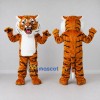 Custom Orange Black and White Roaring Tiger Mascot Costume Adult Full Body Suit for Wildlife Events Custom Orange Black and White Roaring Tiger Mascot Costume Adult Full Body Suit for Wildlife Events