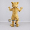 Custom Tan and White Big Cat Mascot Costume Adult Full Body Suit for Wildlife Events Custom Tan and White Big Cat Mascot Costume Adult Full Body Suit for Wildlife Events
