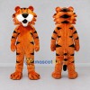 Custom Orange Black and White Tiger Mascot Costume Adult Full Body Suit for Wildlife Events Custom Orange Black and White Tiger Mascot Costume Adult Full Body Suit for Wildlife Events