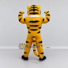 Custom Yellow Black and White Muscular Tiger Mascot Costume Adult Full Body Suit for Sports Events Custom Yellow Black and White Muscular Tiger Mascot Costume Adult Full Body Suit for Sports Events