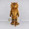 Custom Brown Black and White Tiger Mascot Costume Adult Full Body Suit for Wildlife Events Custom Brown Black and White Tiger Mascot Costume Adult Full Body Suit for Wildlife Events