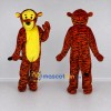 Custom Orange Black and Yellow Tiger Mascot Costume Adult Full Body Suit for Wildlife Events Custom Orange Black and Yellow Tiger Mascot Costume Adult Full Body Suit for Wildlife Events