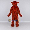Custom Orange Black and Yellow Tiger Mascot Costume Adult Full Body Suit for Wildlife Events Custom Orange Black and Yellow Tiger Mascot Costume Adult Full Body Suit for Wildlife Events