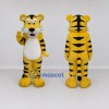 Custom Yellow Black and White Tiger Mascot Costume Adult Full Body Suit for Wildlife Events Custom Yellow Black and White Tiger Mascot Costume Adult Full Body Suit for Wildlife Events