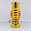 Custom Yellow Black and White Tiger Mascot Costume Adult Full Body Suit for Wildlife Events Custom Yellow Black and White Tiger Mascot Costume Adult Full Body Suit for Wildlife Events