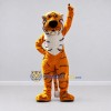 Custom Orange Black and White Tiger Mascot Costume Adult Full Body Suit for Wildlife Events Custom Orange Black and White Tiger Mascot Costume Adult Full Body Suit for Wildlife Events