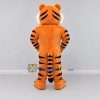 Custom Orange Black and White Tiger Mascot Costume Adult Full Body Suit for Wildlife Events Custom Orange Black and White Tiger Mascot Costume Adult Full Body Suit for Wildlife Events