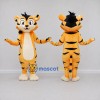Custom Yellow Black and Cream Tiger Mascot Costume Adult Full Body Suit for Children's Parties Custom Yellow Black and Cream Tiger Mascot Costume Adult Full Body Suit for Children's Parties