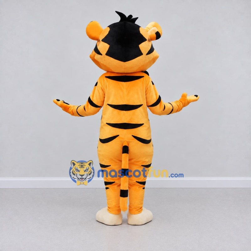 Custom Yellow Black and Cream Tiger Mascot Costume Adult Full Body Suit for Children's Parties Custom Yellow Black and Cream Tiger Mascot Costume Adult Full Body Suit for Children's Parties