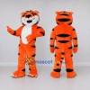 Custom Orange Black and White Tiger Mascot Costume Adult Full Body Suit for Wildlife Events Custom Orange Black and White Tiger Mascot Costume Adult Full Body Suit for Wildlife Events