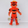 Custom Orange Black and Cream Saber-Toothed Tiger Mascot Costume Adult Full Body Suit for Themed Parties Custom Orange Black and Cream Saber-Toothed Tiger Mascot Costume Adult Full Body Suit for Themed Parties