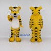 Custom Yellow Black and White Tiger Mascot Costume Adult Full Body Suit for Wildlife Events Custom Yellow Black and White Tiger Mascot Costume Adult Full Body Suit for Wildlife Events
