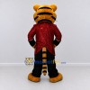 Custom Yellow Black and Red Tiger in Tailcoat Mascot Costume Adult Full Body Suit for Themed Parties Custom Yellow Black and Red Tiger in Tailcoat Mascot Costume Adult Full Body Suit for Themed Parties