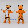 Custom Orange Black and White Tiger Mascot Costume Adult Full Body Suit for Wildlife Events Custom Orange Black and White Tiger Mascot Costume Adult Full Body Suit for Wildlife Events