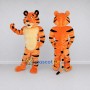 Custom Orange Black and Cream Tiger Mascot Costume Adult Full Body Suit for Wildlife Events