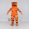 Custom Orange Black and Yellow Tiger Mascot Costume Adult Full Body Suit for Wildlife Events Custom Orange Black and Yellow Tiger Mascot Costume Adult Full Body Suit for Wildlife Events