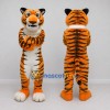 Custom Orange Black and White Tiger Mascot Costume Adult Full Body Suit for Wildlife Events Custom Orange Black and White Tiger Mascot Costume Adult Full Body Suit for Wildlife Events