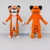 Custom Orange Black and White Tiger Mascot Costume Adult Full Body Suit for Wildlife Events Custom Orange Black and White Tiger Mascot Costume Adult Full Body Suit for Wildlife Events
