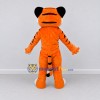 Custom Orange Black and White Tiger Mascot Costume Adult Full Body Suit for Wildlife Events Custom Orange Black and White Tiger Mascot Costume Adult Full Body Suit for Wildlife Events