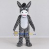 Custom Gray and White Donkey Mascot Costume Adult Full Body Suit for Farm Events Custom Gray and White Donkey Mascot Costume Adult Full Body Suit for Farm Events