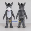 Custom Gray and White Donkey Mascot Costume Adult Full Body Suit for Farm Events Custom Gray and White Donkey Mascot Costume Adult Full Body Suit for Farm Events