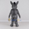 Custom Gray and White Donkey Mascot Costume Adult Full Body Suit for Farm Events Custom Gray and White Donkey Mascot Costume Adult Full Body Suit for Farm Events