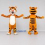 Custom Orange Black and White Tiger Mascot Costume Adult Full Body Suit for Wildlife Events