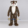 Custom Brown Black and White Tiger Mascot Costume Adult Full Body Suit for Wildlife Events