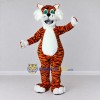 Custom Orange Black and White Tiger Mascot Costume Adult Full Body Suit for Wildlife Events Custom Orange Black and White Tiger Mascot Costume Adult Full Body Suit for Wildlife Events