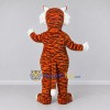 Custom Orange Black and White Tiger Mascot Costume Adult Full Body Suit for Wildlife Events Custom Orange Black and White Tiger Mascot Costume Adult Full Body Suit for Wildlife Events