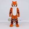 Custom Orange Black and White Tiger Mascot Costume Adult Full Body Suit for Wildlife Events Custom Orange Black and White Tiger Mascot Costume Adult Full Body Suit for Wildlife Events