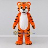 Custom Orange Black and White Tiger Mascot Costume Adult Full Body Suit for Wildlife Events Custom Orange Black and White Tiger Mascot Costume Adult Full Body Suit for Wildlife Events