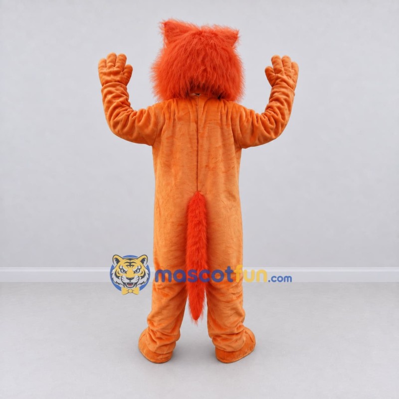 Custom Orange and White Fox Mascot Costume Adult Full Body Suit for Wildlife Events Custom Orange and White Fox Mascot Costume Adult Full Body Suit for Wildlife Events