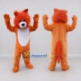 Custom Orange and White Fox Mascot Costume Adult Full Body Suit for Wildlife Events