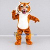 Custom Orange Black and White Roaring Tiger Mascot Costume Adult Full Body Suit for Wildlife Events Custom Orange Black and White Roaring Tiger Mascot Costume Adult Full Body Suit for Wildlife Events