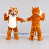 Custom Orange Black and White Roaring Tiger Mascot Costume Adult Full Body Suit for Wildlife Events Custom Orange Black and White Roaring Tiger Mascot Costume Adult Full Body Suit for Wildlife Events