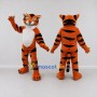 Custom Orange Black and White Tiger Mascot Costume Adult Full Body Suit for Wildlife Events
