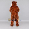 Custom Orange Black and White Tiger Mascot Costume Adult Full Body Suit for Wildlife Events Custom Orange Black and White Tiger Mascot Costume Adult Full Body Suit for Wildlife Events