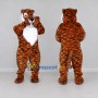 Custom Orange Black and White Tiger Mascot Costume Adult Full Body Suit for Wildlife Events