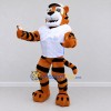 Custom Orange Black and White Tiger in Baseball Jersey Mascot Costume Adult Full Body Suit for Baseball Events Custom Orange Black and White Tiger in Baseball Jersey Mascot Costume Adult Full Body Suit for Baseball Events