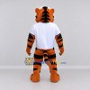Custom Orange Black and White Tiger in Baseball Jersey Mascot Costume Adult Full Body Suit for Baseball Events Custom Orange Black and White Tiger in Baseball Jersey Mascot Costume Adult Full Body Suit for Baseball Events