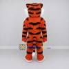 Custom Orange Black and White Tiger Mascot Costume Adult Full Body Suit for Wildlife Events Custom Orange Black and White Tiger Mascot Costume Adult Full Body Suit for Wildlife Events